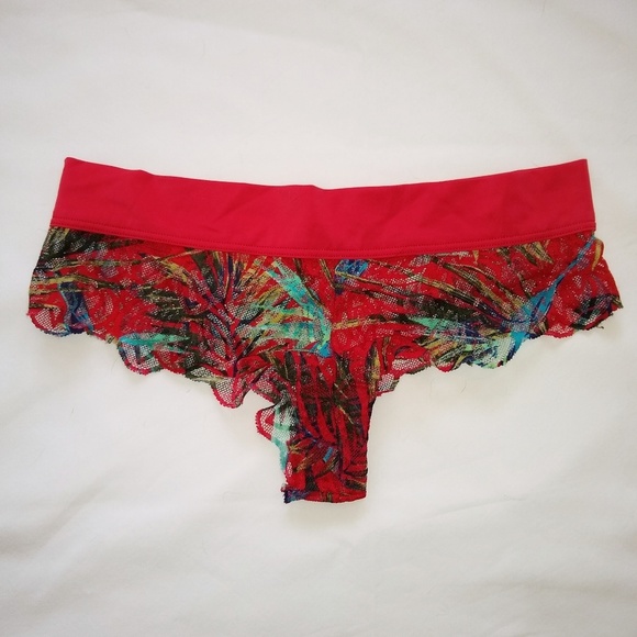 🔴SOLD🔴 NWOT PINK Red Palm Set 💋 - Picture 7 of 8